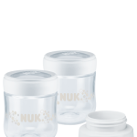NUK NATURESENSE MILK CONTAINER & ADAPTER