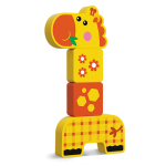 Wooden Blocks Friendly Giraffe