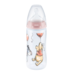 NUK First Choice Plus Disney Winnie The Pooh Μπιμπερό (PP) 300ml Με Θηλή Σιλικόνης