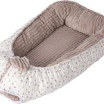 Baby nest Leafs, beige