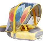 Mambobaby Float with Canopy - Colorfish Yellow