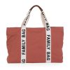 Nursery bag Family Bag Signature Canvas terracotta