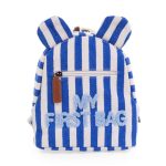 Kids backpack My First Bag - Stripes - Electric Blue