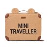 Suitcase Mini Traveller Teddy brown