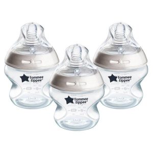Tommee Tippee Baby Bottles 150ml, Pack of 3