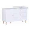Chest 4 drawers Wonder white
