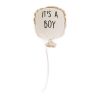 Canvas balloon 'it's a boy'