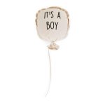Canvas balloon 'it's a boy'