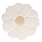 Playmat 110cm Flower off white