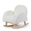 Rocking chair kids Teddy off white