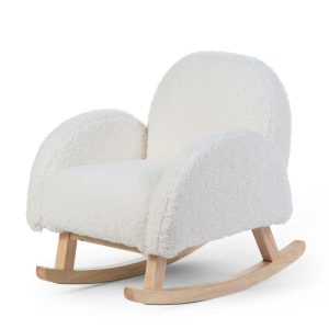 Rocking chair kids Teddy off white