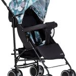 Simple Umbrella Stroller Green and Blue Leaves