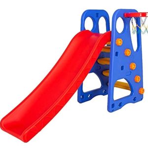 2 in 1 Play Slide with Basketball game