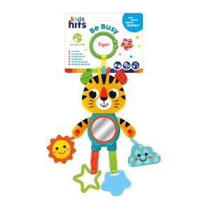 Βρεφικό Κρεμαστό Πάνινο Δραστηριοτήτων Τίγρης Be Busy