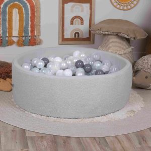 Dry Pool Grey Boucle