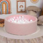 Dry pool Pink Boucle