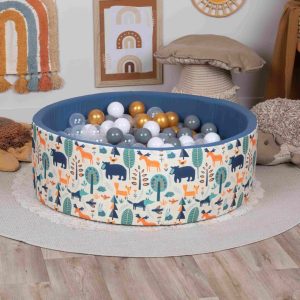 Dry Pool Forest Animals