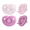 Phillips Avent Soothie Silicone Pacifier 0-6m Pink x2