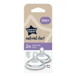 Natural Start Baby Bottle Teats, Slow Flow - 2 pack