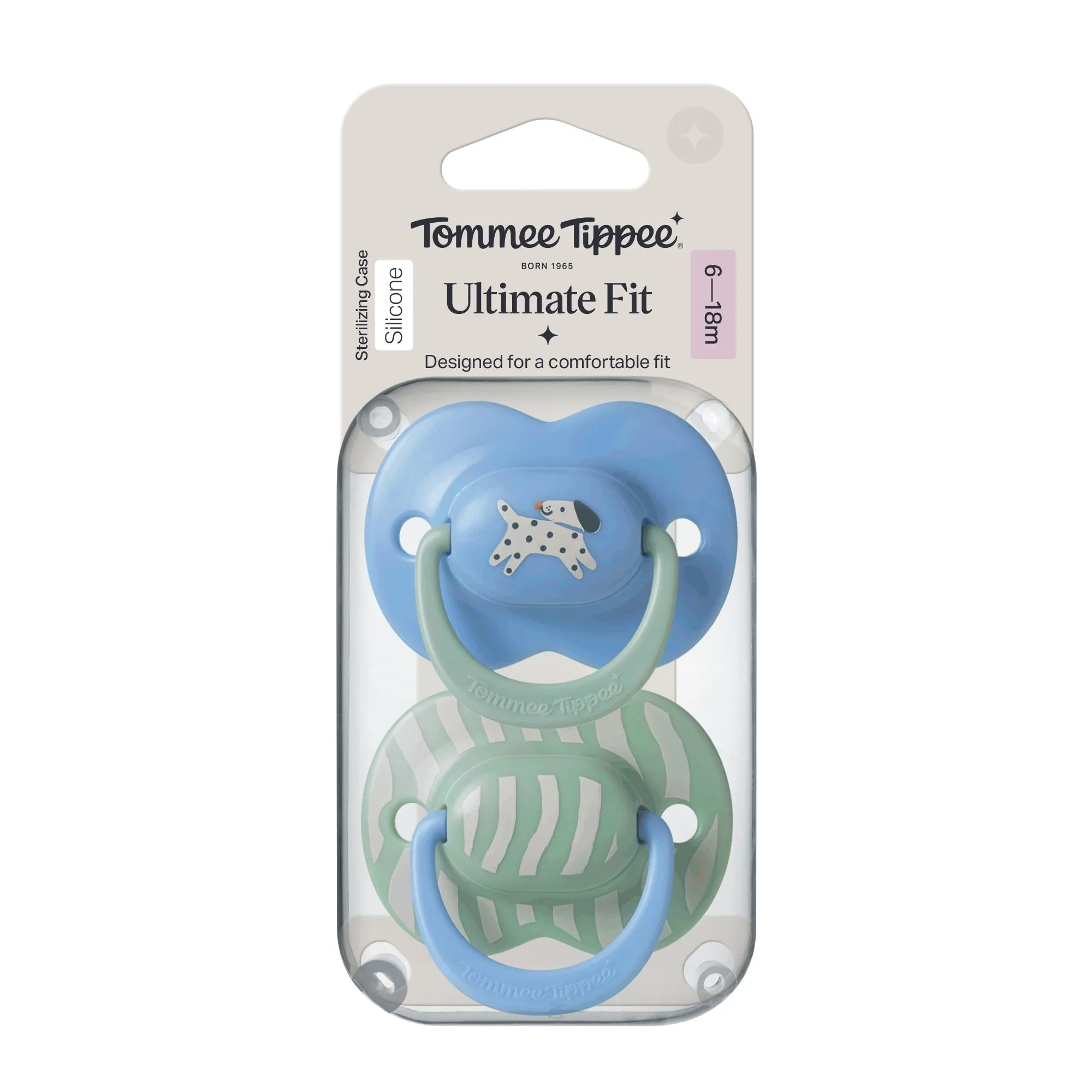 ULTIMATE FIT SOOTHER, 6-18 MONTHS, 2 PACK