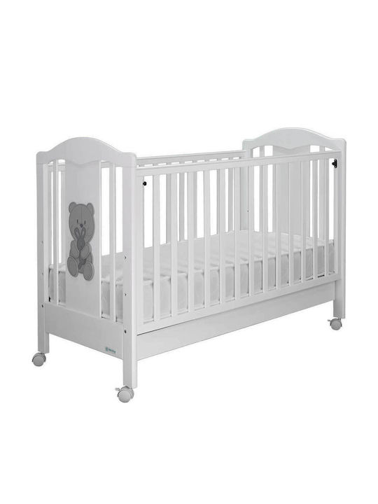 Κούνια Polar White για Στρώμα 60x130cm