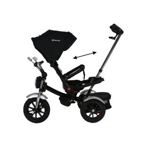BABY TRICYCLE 360° CHOPPER 6ΙΝ1 BLACK 814-188