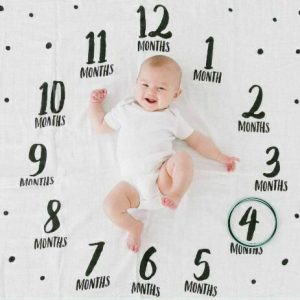 Κουβέρτα Φωτογράφισης Μωρού Watch Me Grow