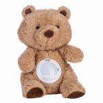 Free2Play Soothing plush Teddy Bear with moving head, music and star projector