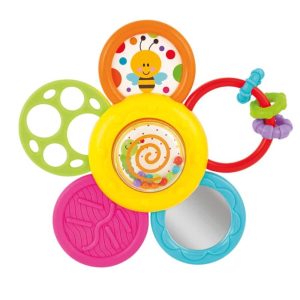 Daisy Spin Rattle N Teether