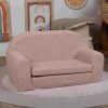 Double Sofa Boucle Pink