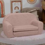 Double Sofa Boucle Pink