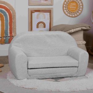 Double Sofa Boucle Grey
