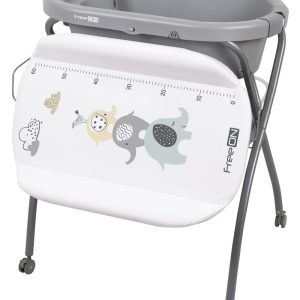 Bath with stand and changing mat Elephants