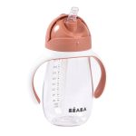 Straw cup 300ml – Terracotta