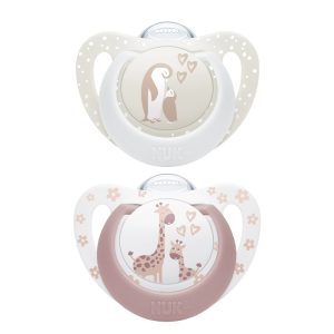 First Choice Soother – 0-6M– Penguin & Giraffe