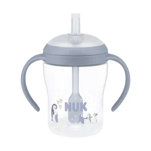 Perfect Match Training Baby Bottle with Straw Penguin 150ml 8m+
