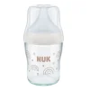 Perfect Match Glass Baby Bottle 120ml With Size S Teat 0m+