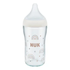 Nuk Perfect Match 3m + M Glass Bottle 230ml