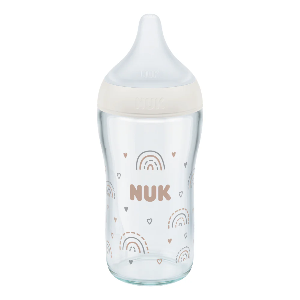 Nuk Perfect Match 3m + M Glass Bottle 230ml