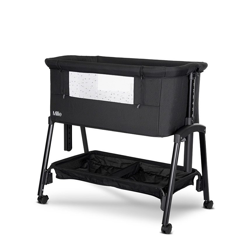 Crib MILLIE with Foldable Side