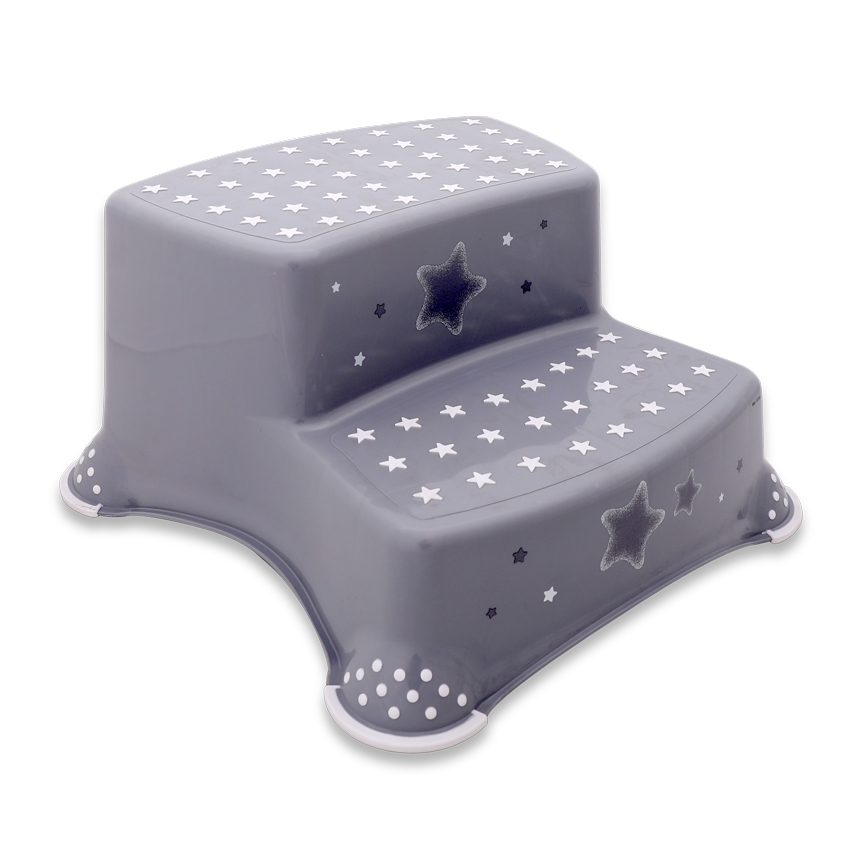 Double Step Stool "STARS"