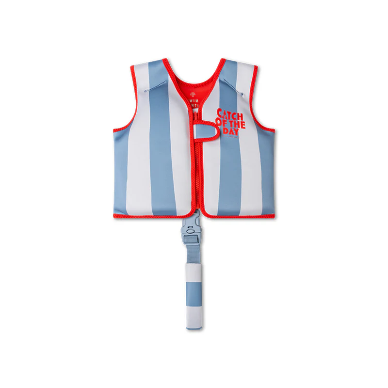 Swim vest - red/blue - catch of the day