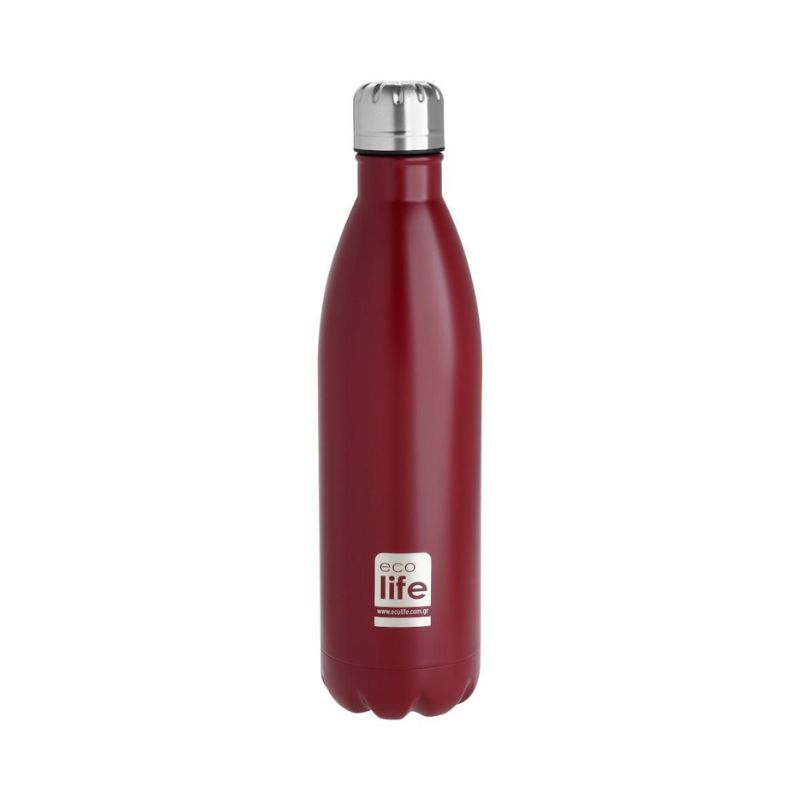 Ecolife Red Thermos (Matte) 750ml