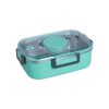 Ecolife Rectangular Food Container 850ml Blue
