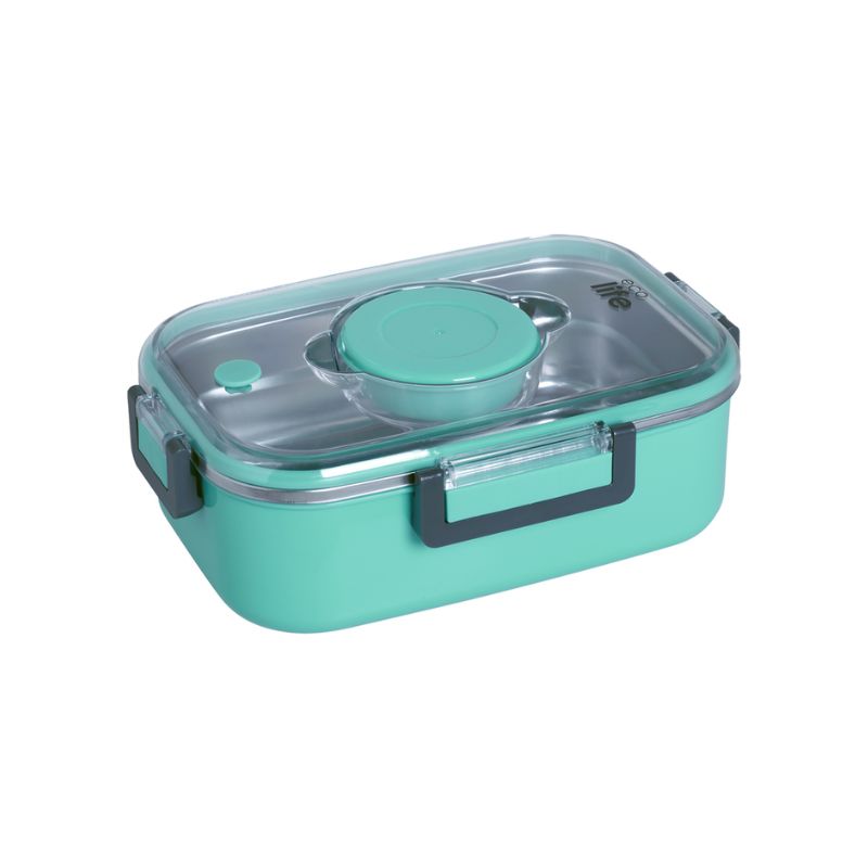 Ecolife Rectangular Food Container 850ml Blue