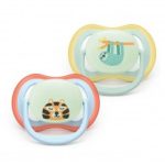 Pacifier ultra air Nighttime 0-6m SCF376/24