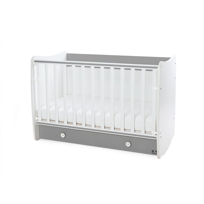 Convertible Baby Bed 70x140cm Lorelli Dream New Grey