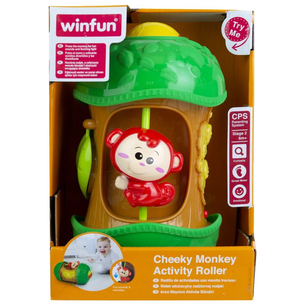 Cheeky Monkey Activity Roller