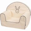 BUBABA BY FREEON ARMCHAIR WHITE BUNNY