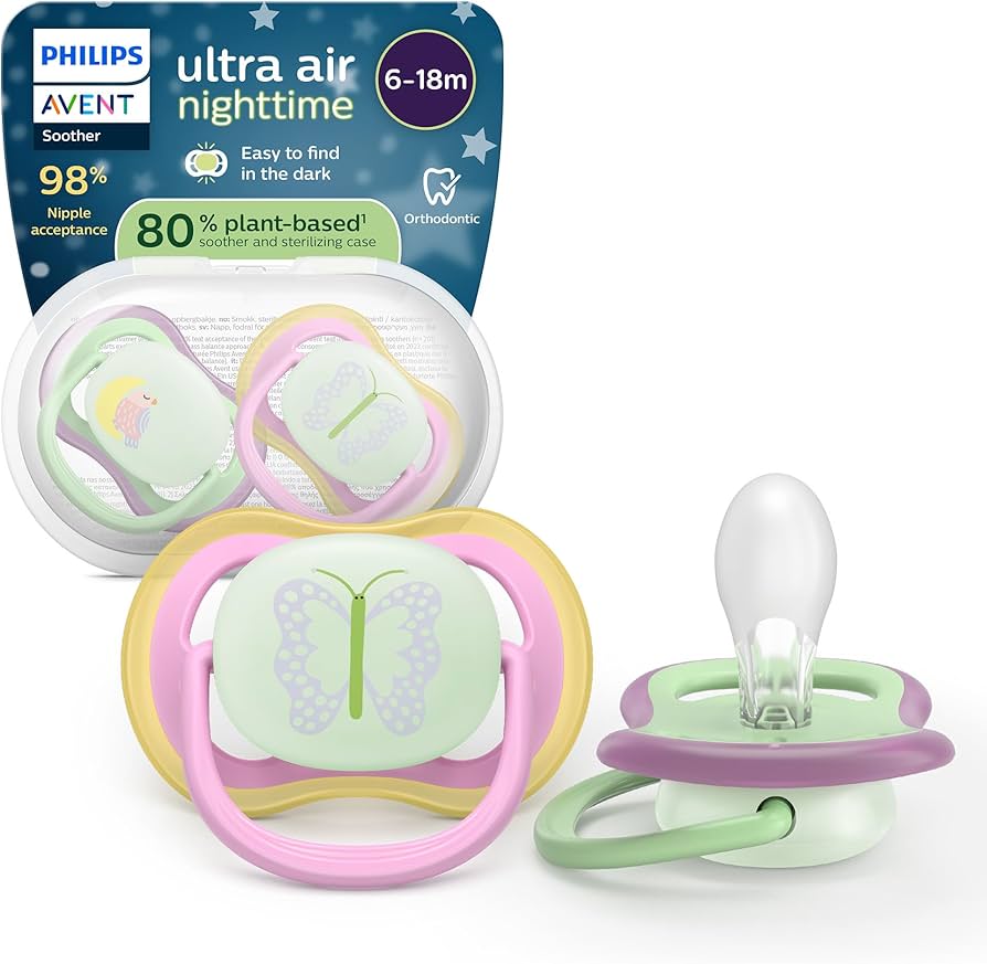 Philips Avent Pacifier ultra air Nighttime SCF376/29